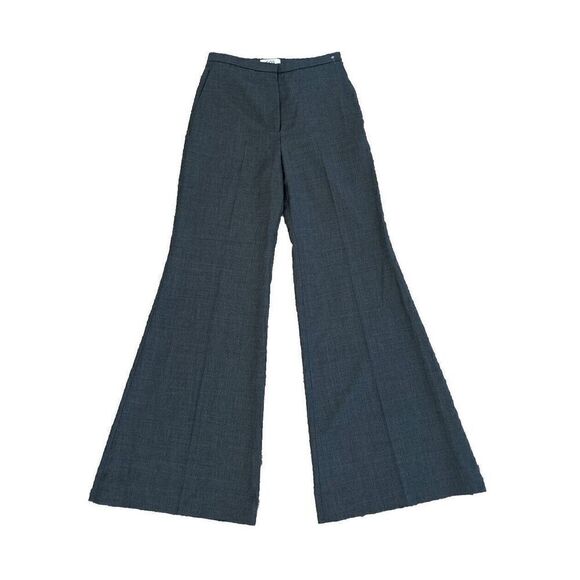 New Women's  COS Slim Tailored Wool Pants Gray Size 6 - Picture 3 of 5